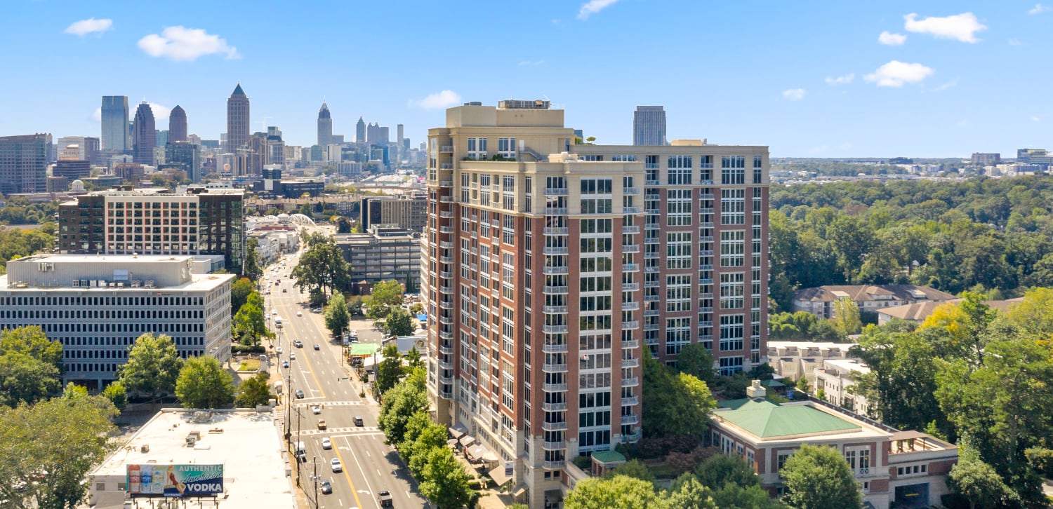 The Brookwood luxury residential building